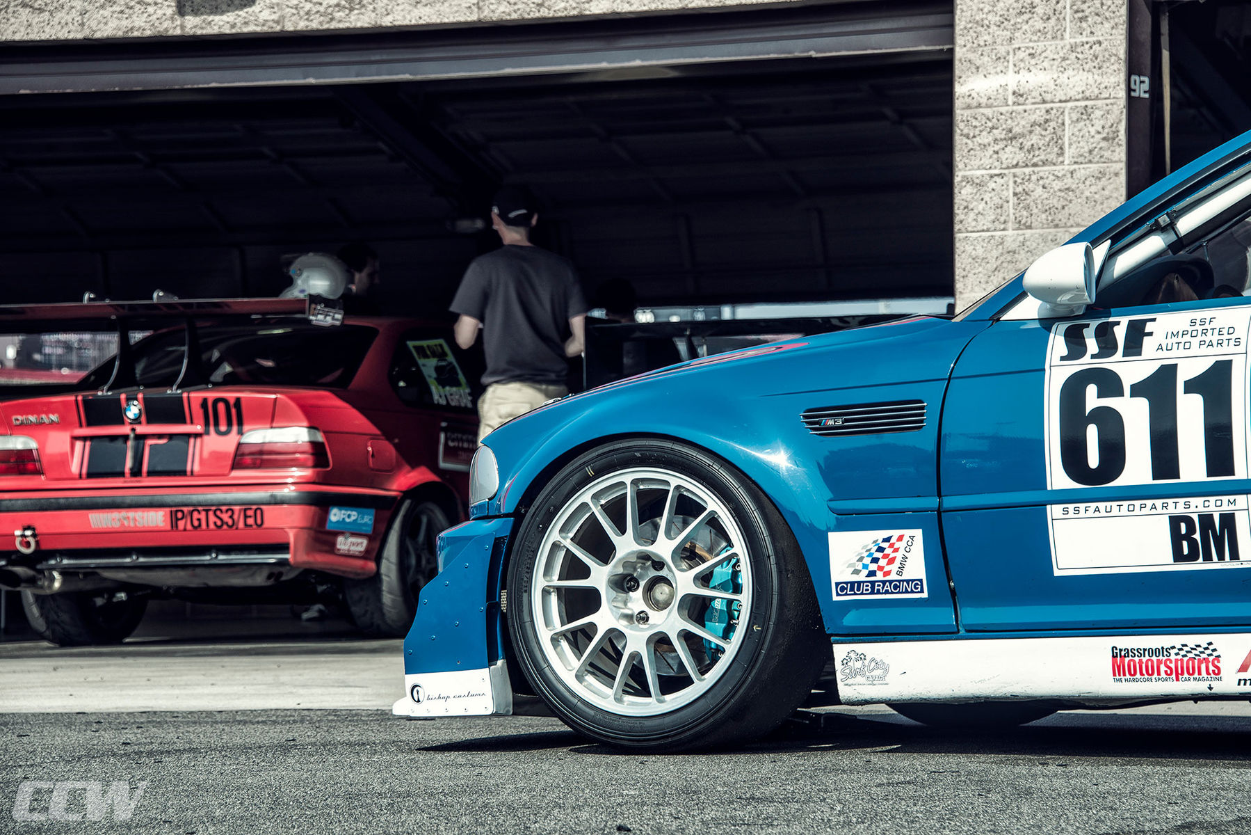  BMW M3 | BMW E46 Race Car - CCW C14 Forged Lightweight Monoblock Wheels 