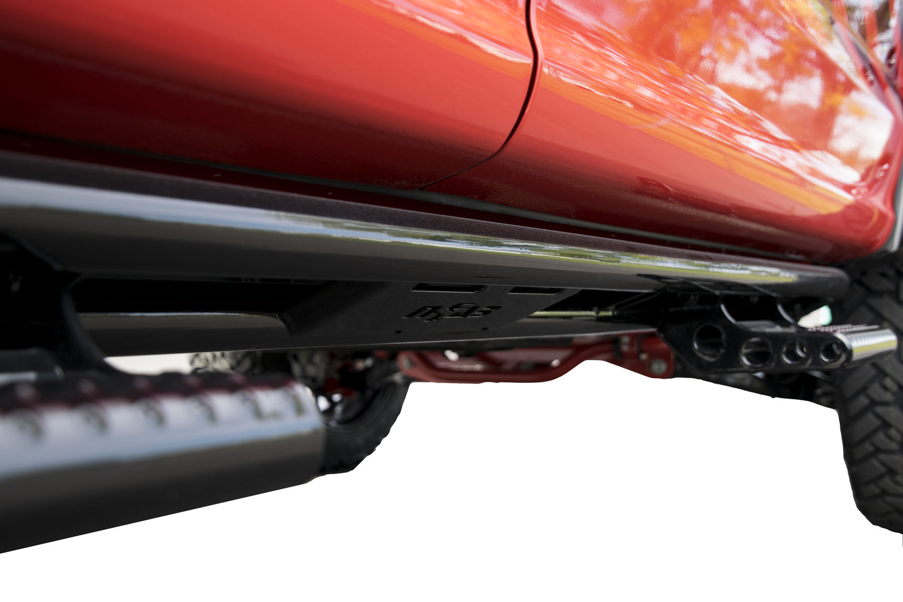 2018 Ford F-150 | 2018 Ford F-150 4x4 XLT SuperCrew by A.R.E. Accessories - Side Steps Shot FordSEMA