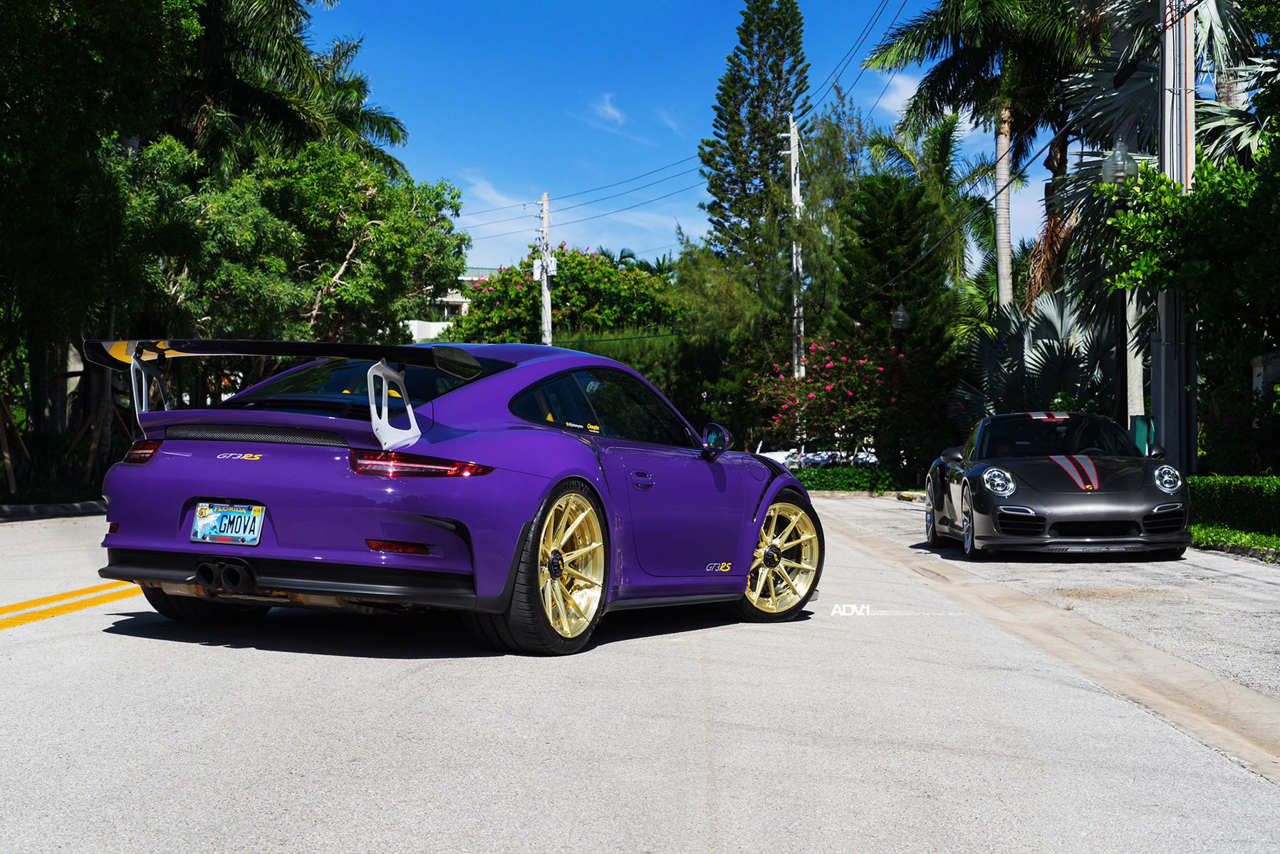 2017 Porsche 911 | ADV.1 Advanced Series | Purple Porsche GT3 RS