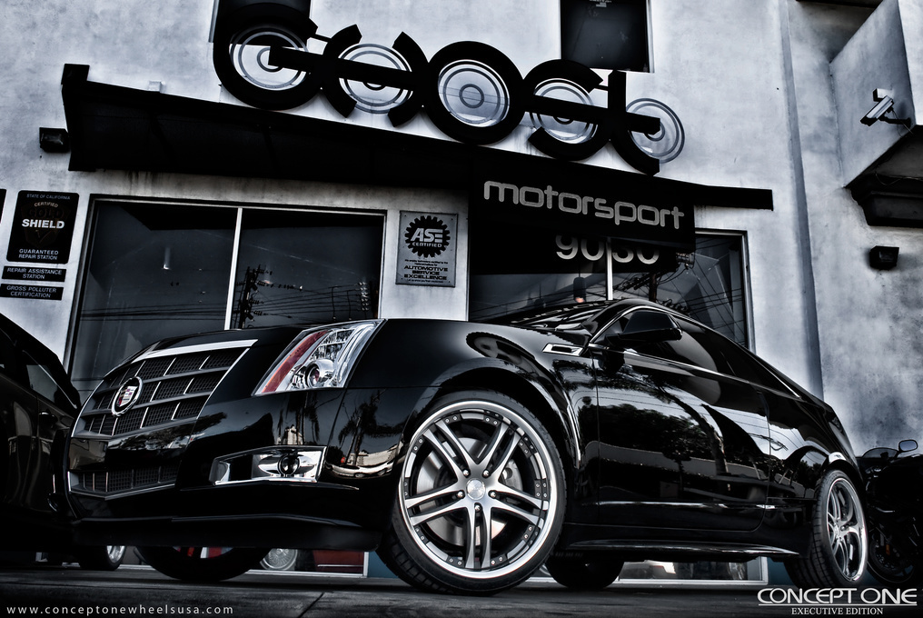 2011 Cadillac CTS-V Coupe | '11 Cadillac CTS-V on Concept One RS-55's