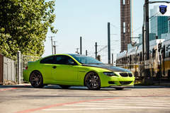 Green BMW 6 Series - Side Profile