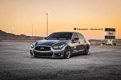 2016 Infiniti Q50 Attends Street Driven Tour Fitted With 20 Inch BD-21’s in Bronze w Chrome SS Lip