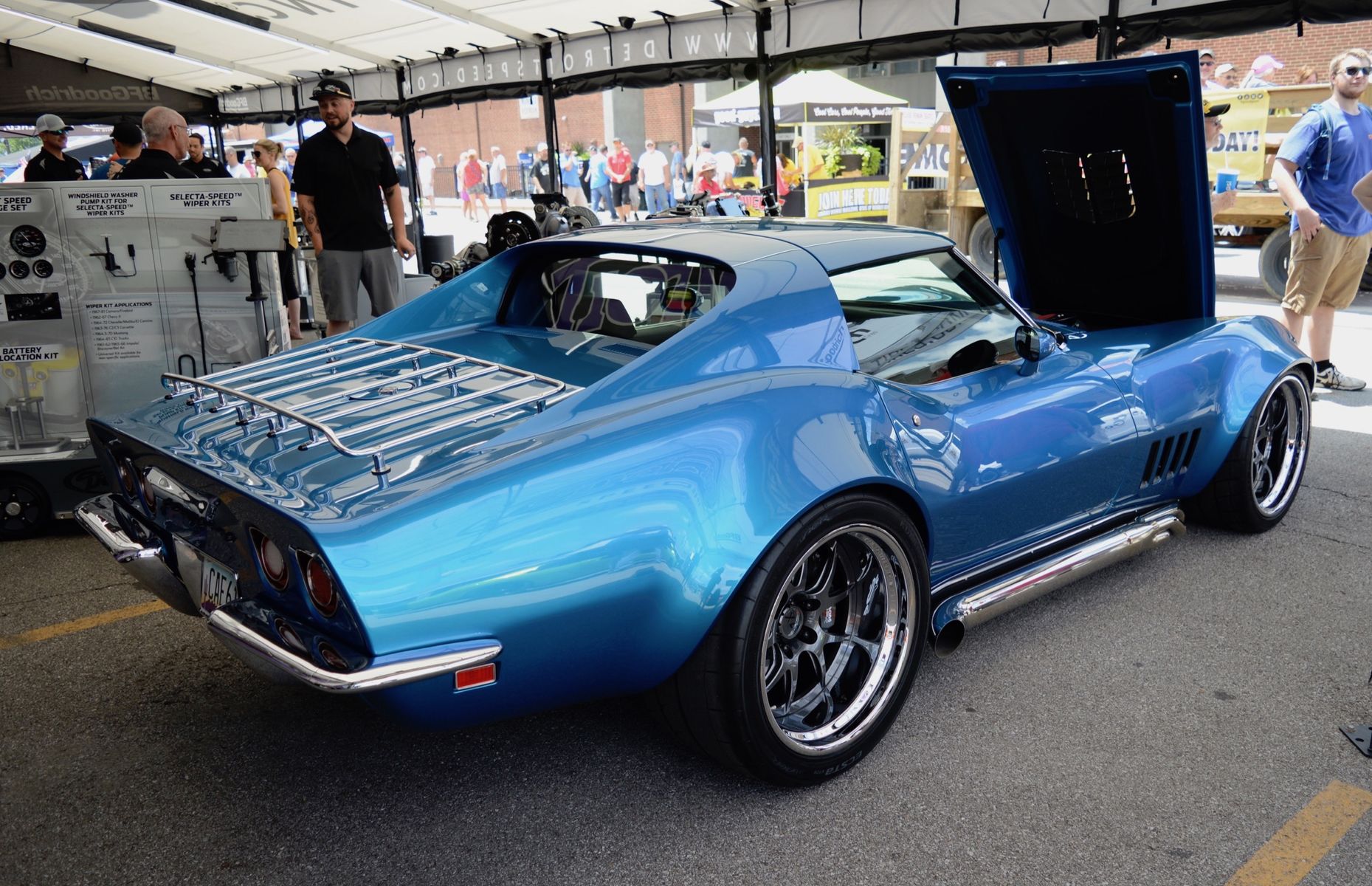 1969 Chevrolet Corvette Stingray | Bob Gawlik’s Detroit Speed-Built ’69 Corvette on Forgeline GA3R Wheels