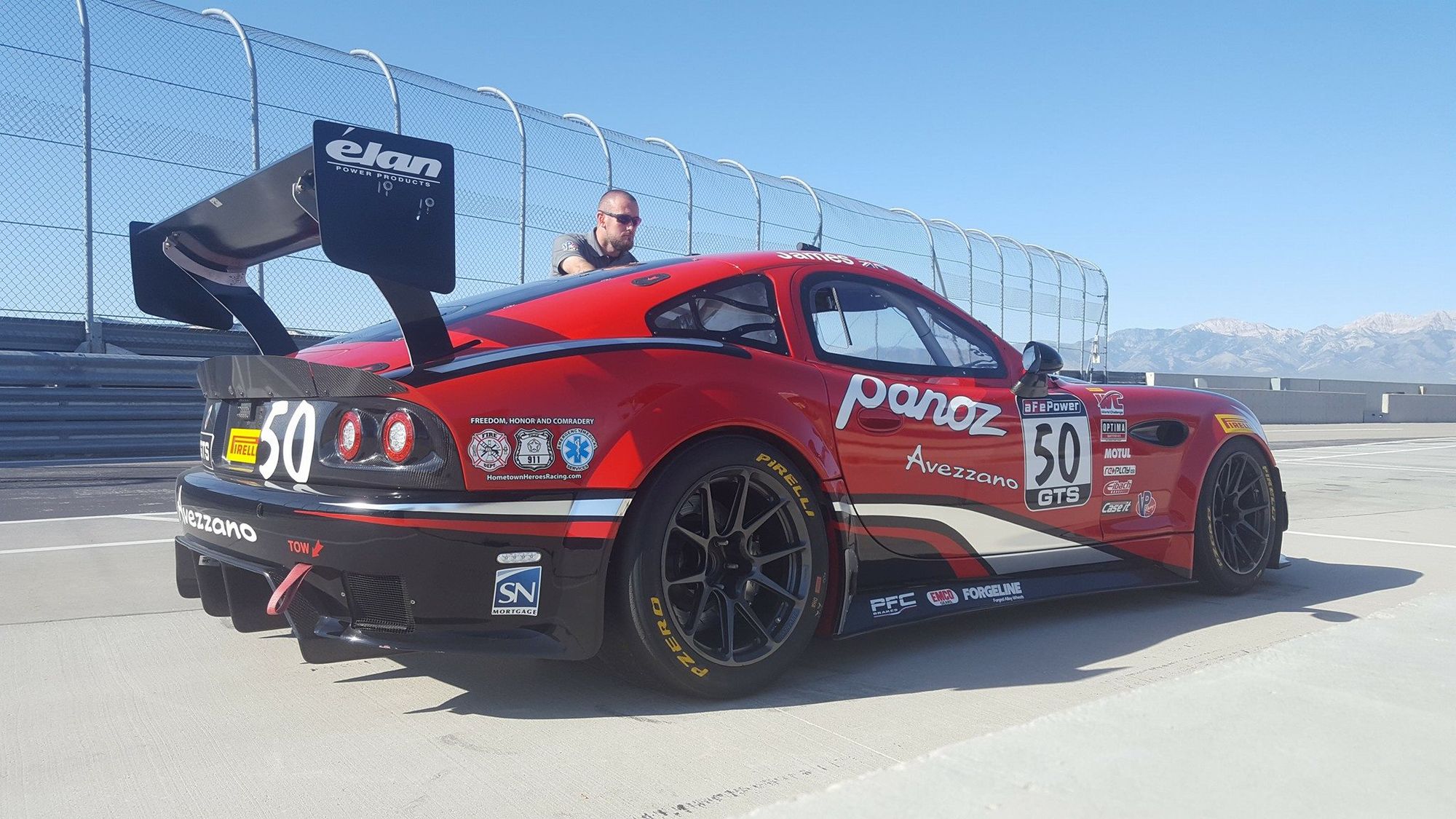 2017 Panoz | Panoz Wins Grand Prix of Utah on Forgeline One Piece Forhged Monoblock GS1R Wheels