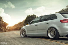 Suzuka Grey Audi A3 Avant Wagon - CCW Classic Forged Wheels