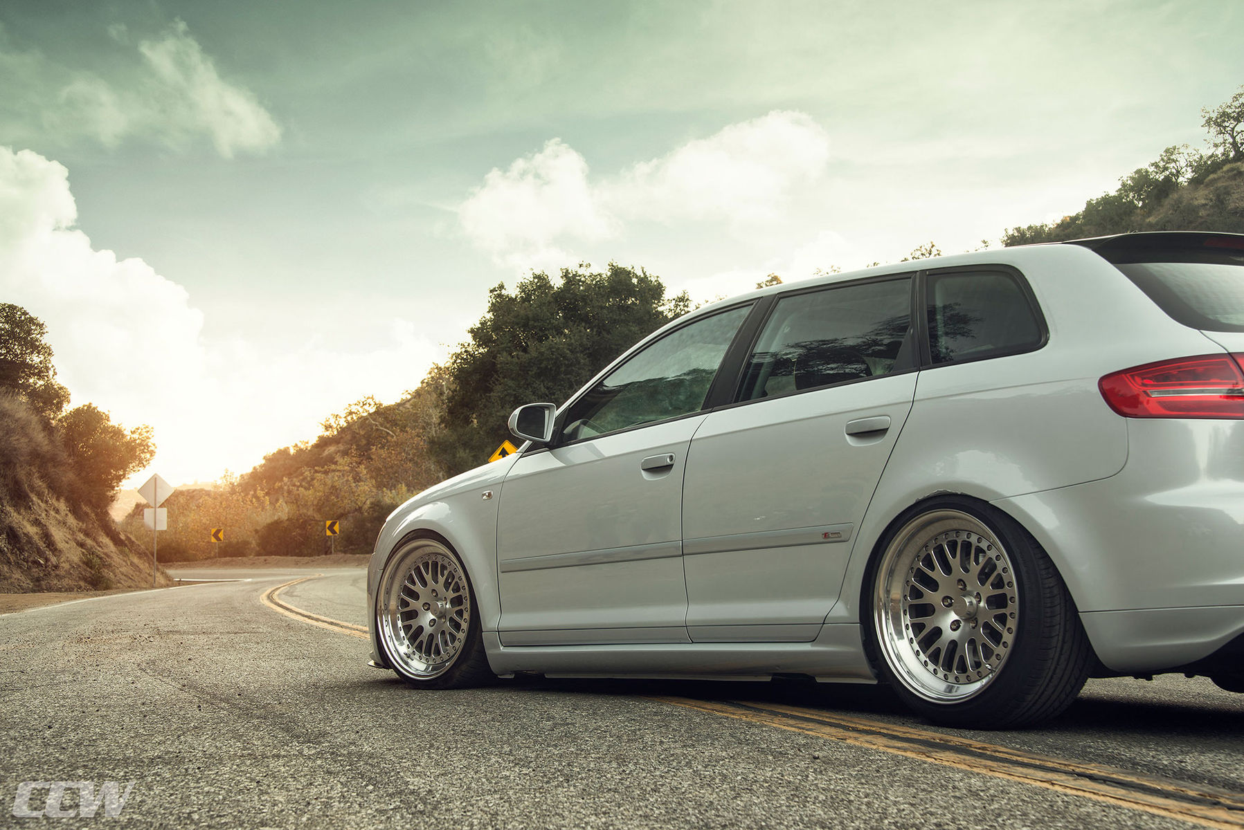  Audi A3 | Suzuka Grey Audi A3 Avant Wagon - CCW Classic Forged Wheels