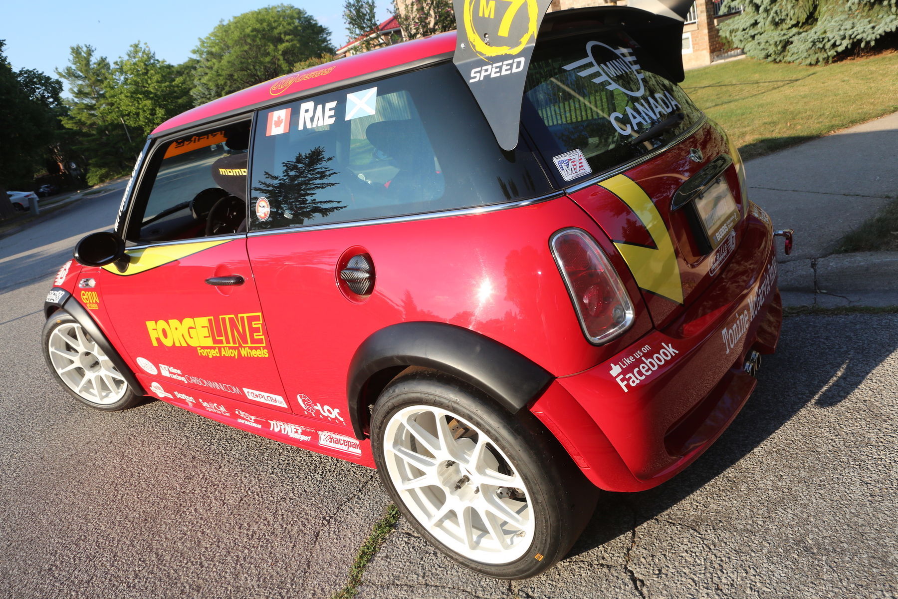    | Ian Rae’s Mini Cooper RSR on Forgeline One Piece Forged Monoblock GS1R Wheels