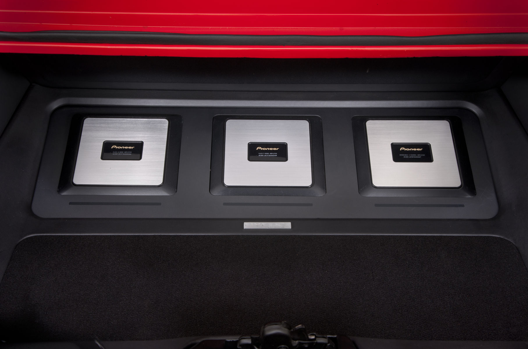    | Close up of amplifiers 