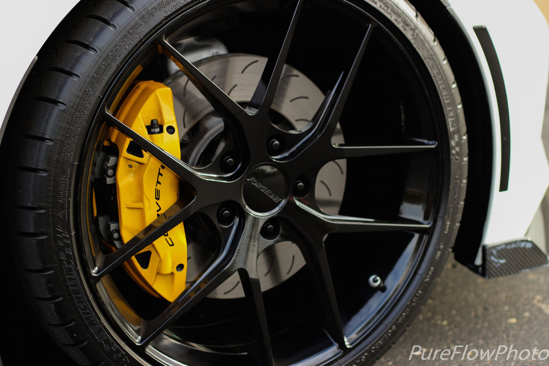2016 Chevrolet Corvette | Grant Behic's C7 Corvette Stingray on Forgeline One Piece Forged Monoblock VX1 Wheels