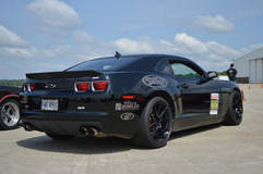 Bryan Johnson's Camaro SS 1LE on Forgeline One Piece Forged Monoblock GA1R Open Lug Cap Edition Wheels
