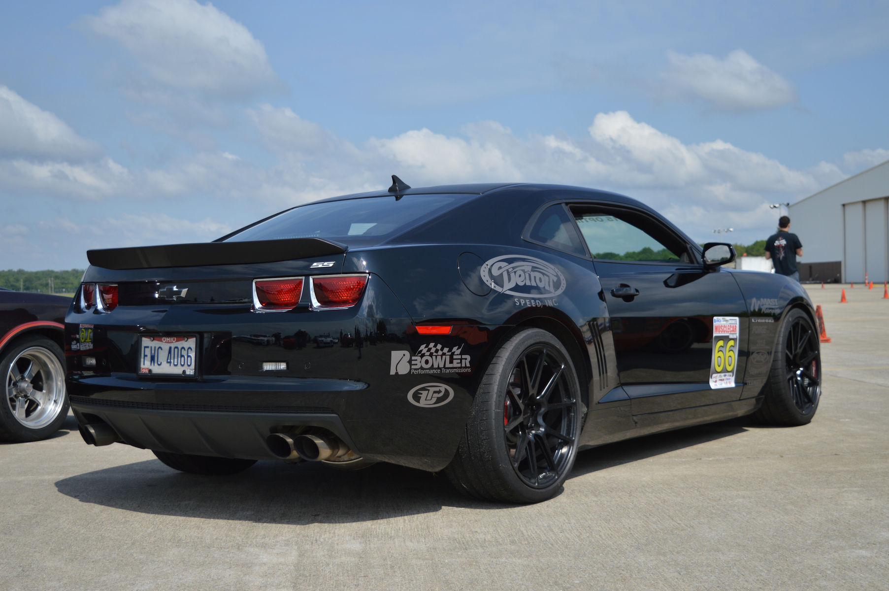 2013 Chevrolet Camaro | Bryan Johnson's Camaro SS 1LE on Forgeline One Piece Forged Monoblock GA1R Open Lug Cap Edition Wheels