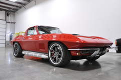 Paul's Schwartz Performance '67 Corvette Sting Ray Widebody on Forgeline GA3C Wheels