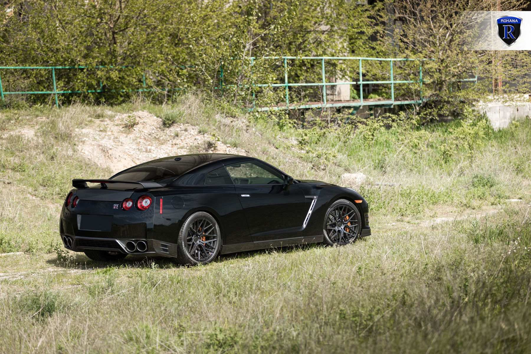 2016 Nissan GT-R | Black Nissan GTR (Godzilla) - Rear Angle