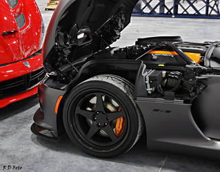2014 Dodge Viper | Ryan Frankenfield's Anodized Carbon Special Edition Dodge Viper GTS on Forgeline Heritage Series FF3 Wheels