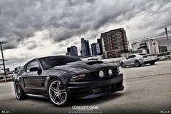 '12 Ford Mustang on Concept One RS55's