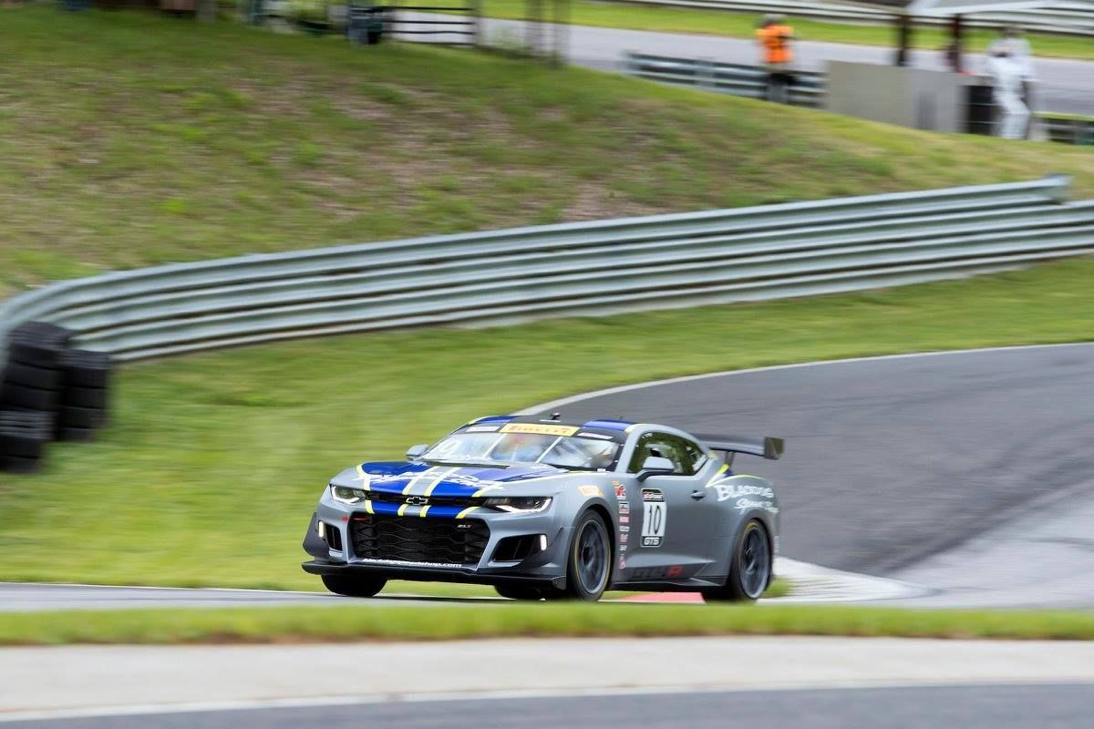 2017 Chevrolet Camaro | Lawson Aschenbach Second at Lime Rock in Camaro GT4.R on Forgeline One Piece Forged Monoblock GS1R Wheels
