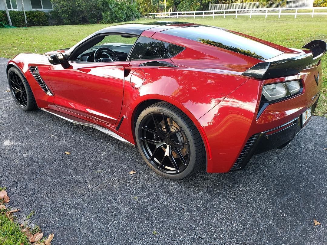 2018 Chevrolet Corvette Z06 | Paul’s C7 Corvette Z06 on Forgeline One Piece Forged Monoblock VX1R Wheels from CW4L