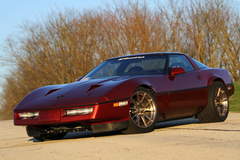 Harold Chapman’s Chevrolet C4 Corvette on Forgeline One Piece Forged Monoblock GS1R Wheels