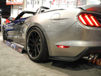 2016 Ford Mustang | Supercharged S550 Mustang Convertible on Grip Equipped Grudge Wheels