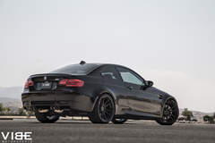'12 E92 M3 on Rohana Wheels - Rear Angled Side View