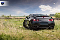 Black Nissan GTR (Godzilla) - Rear
