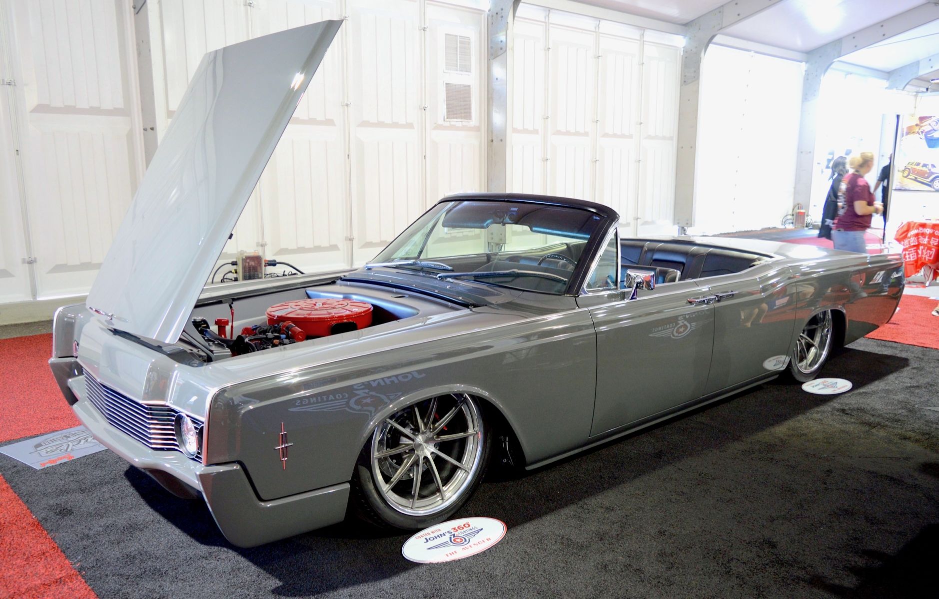 1966 Lincoln Continental | Burl’s Hypnotic Customs “Leadfoot” 1966 Lincoln Continental on Forgeline GT3C Wheels