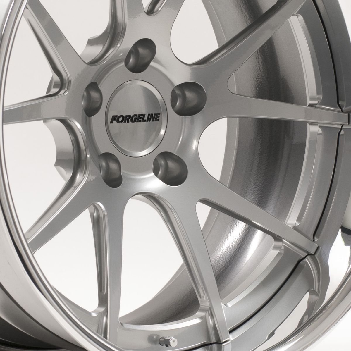 Forgeline Ga3c Concave Wheel In Hyper Silver Powder Coat