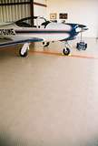 Small plane with retractable gear