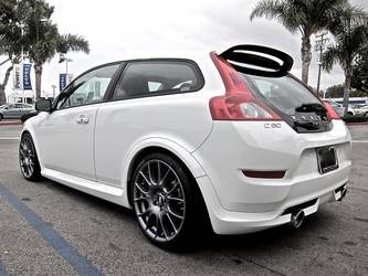 2012 Volvo C30 | K-PAX Racing Volvo C30 GT - Rear Angled Shot