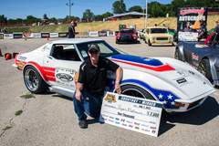 Ryan Mathews Wins Goodguys Heartland Nationals Autocross in the Detroit Speed C3 Corvette on Forgeline GA3 Wheels