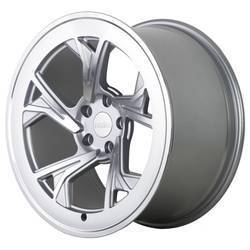 Radi8 R8C5 - Matte silver / machined face
