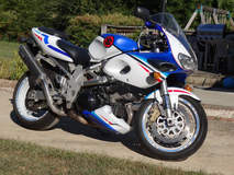 Custom painted Suzuki TL1000s 2