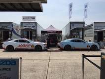  Mantella Autosport Camaros at Sebring 2015