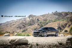 2016 Dodge Charger Fitted With 22 Inch BD-21’s in Silver w/ Chrome SS Lip