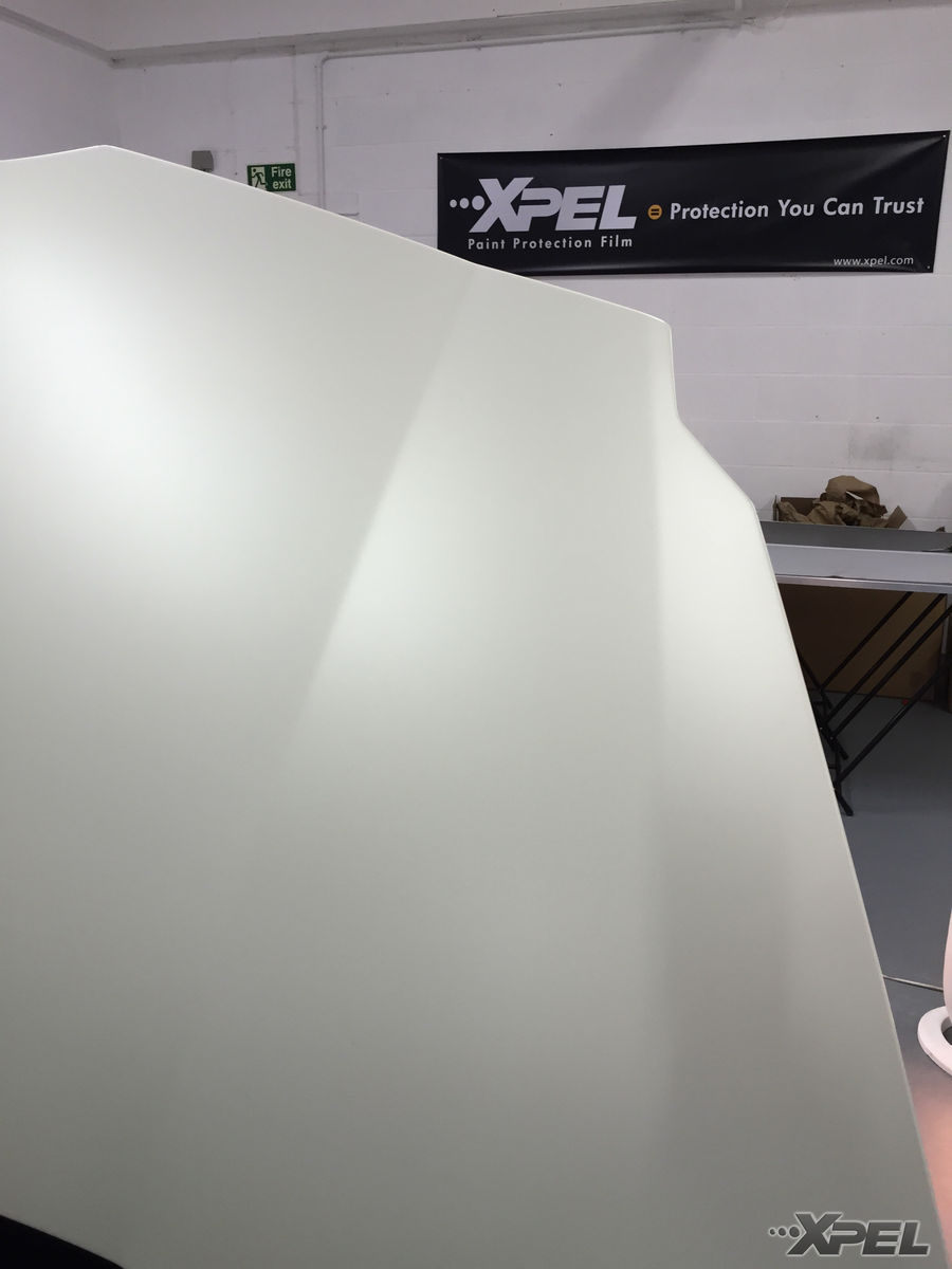 | Lamborghini Aventador wrapped in XPEL STEALTH