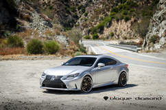 2015 Lexus RC350 F Sports Fitted With 20 Inch BD-23’s in Bronze w/ Chrome SS Lip