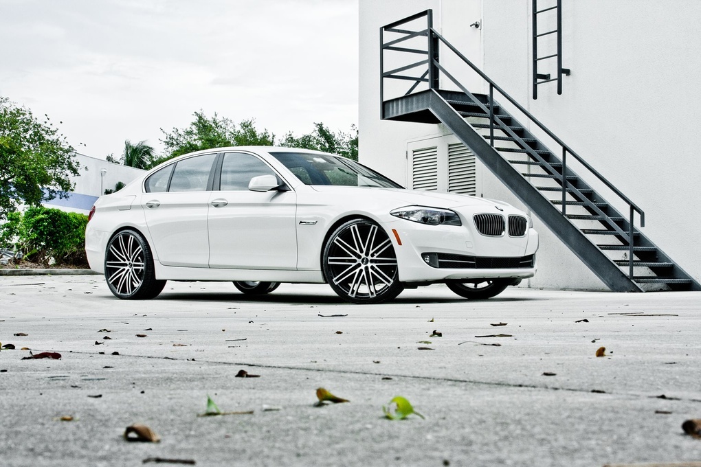2012 BMW 5 Series | BMW 528i on Ruff Racing R955's