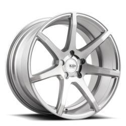 Savini Black DiForza BM10 Wheels in Brushed Silver (Staggered 19x8.5/20x10.5)