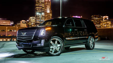 2017 Cadillac Escalade ESV | In the Bright lights of the city