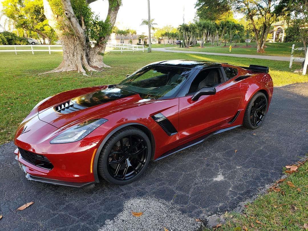 2018 Chevrolet Corvette Z06 | Paul’s C7 Corvette Z06 on Forgeline One Piece Forged Monoblock VX1R Wheels from CW4L