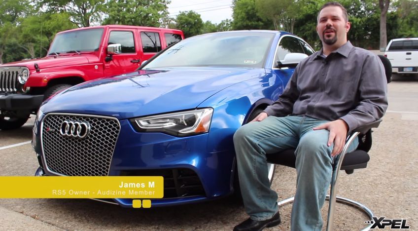2014 Audi RS 5 | James M and his 2014 Audi RS5 that was protected with XPEL ULTIMATE