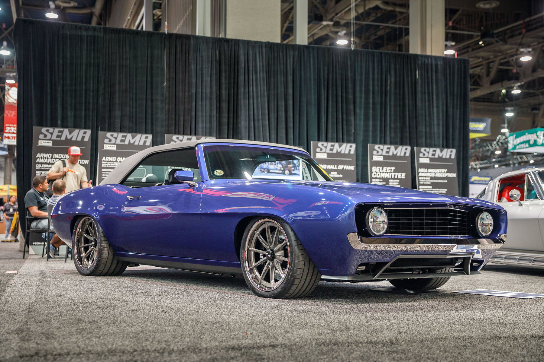 1969 Chevrolet Camaro | Gumer’s BBT Fabrications-Built ’69 Camaro Convertible on Center-Locking Forgeline GT3C Wheels