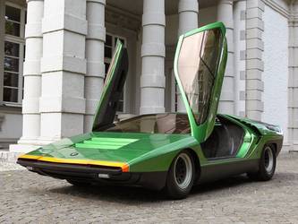 Alfa Romeo Carabo, When Wedges Ruled The Concept Car World!