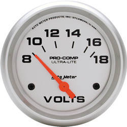Auto Meter Ultra-Lite Voltmeter