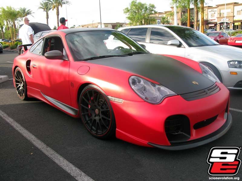  Porsche 911 | Matte Red Porsch