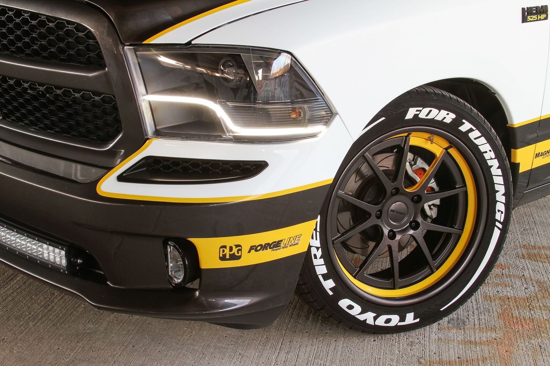 2015 Dodge Ram Pickup 1500 | Pfaff Designs Supercharged Draggin Wagon Dodge Ram on Forgeline GA3C Concave Wheels