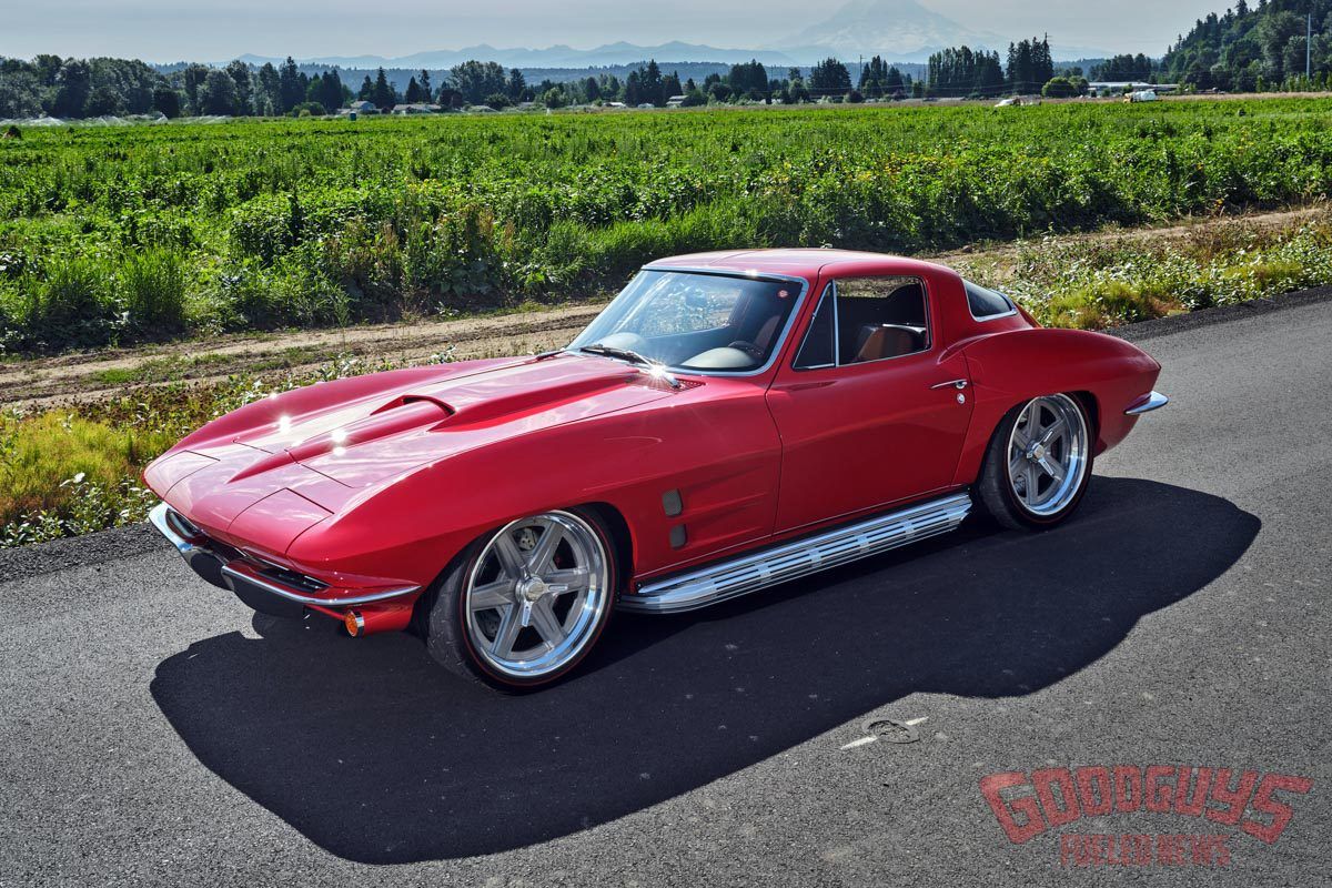 1964 Chevrolet Corvette Stingray | Steve Peterson’s 1964 Chevrolet Corvette on Forgeline Forged Three Piece RS6 Wheels