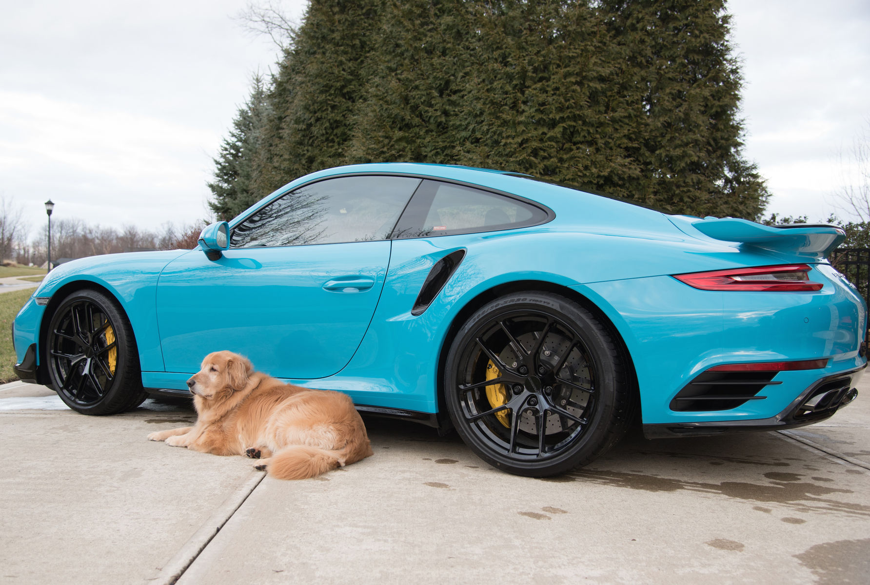 2017 Porsche 911 | Mike Martin's Maui Blue 991 Porsche 911 Turbo S on Forgeline One Piece Forged Monoblock VX1R Wheels
