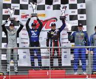 PF Racing's #55 Ford Mustang GT4 Wins at COTA on Forgeline One Piece Forged Monoblock GS1R Wheels
