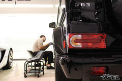 Mercedes Benz G63 wrapped with XPEL ULTIMATE